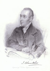 Joseph Blanco White , španělský teolog a básník (rytina) od William (after) Behnes