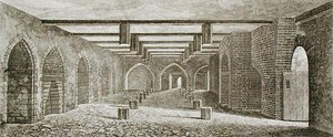 Powder Plot Sklep pod Westminsterským palácem od William (after) Capon