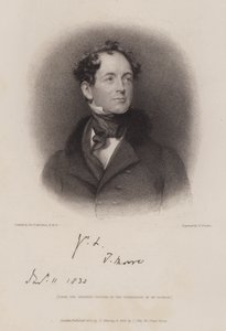 Thomas Moore , irský básník a životopisec Lorda Byrona (rytina) od William (after) Finden