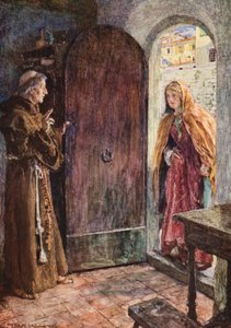 Shakespearův Romeo a Julie: (barevná litografie) od William (after) Hatherell