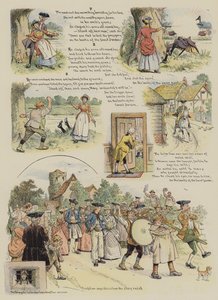 Farmářova dcera (chromolitho)