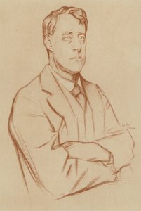 Laurence Binyon (litho) od William (after) Rothenstein