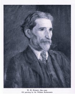 Portrét W. H. Hudsona (litho) od William (after) Rothenstein