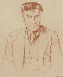 Ralph Vaughan Williams (litho) od William (after) Rothenstein