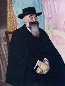 Portrét Luciena Pissarra (barevné lito)