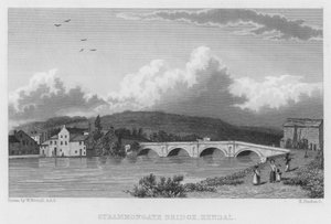 Stramongate Bridge, Kendal (rytina)