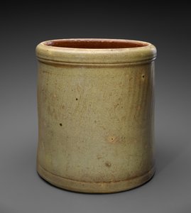 Crock, c. 1880-1905 (solně glazovaná kamenina) od William (attr.to) Saenger