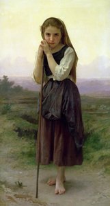 Malá pastýřka, 1891 od William Adolphe Bouguereau