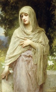 Meditace, 1902 od William-Adolphe Bouguereau