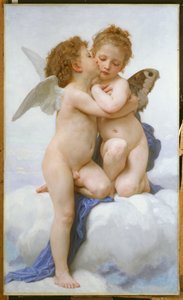 První polibek od William-Adolphe Bouguereau