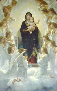 Královna andělů nebo Panna Maria s anděly od William Adolphe Bouguereau