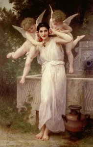 Mládí od William Adolphe Bouguereau