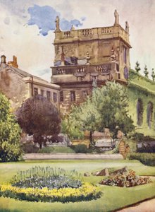 Trinity College ze zahrady Balliol Fellows