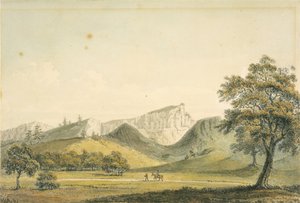 Merkittävä vuori lähellä Monterrey-jokea od William Alexander