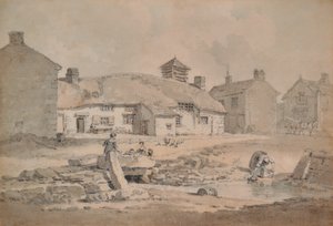 Vesnická scéna od William Alexander