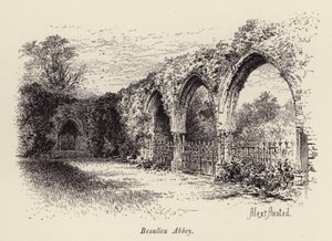 Opatství Beaulieu (rytina)