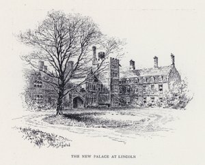 Nový palác v Lincolnu (rytina)