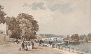 Richmond Bridge od William Alfred Delamotte