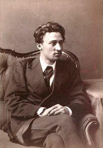 Vsevolod Garshin , ruský autor, pozdní 1870 od William Andreevich Carrick
