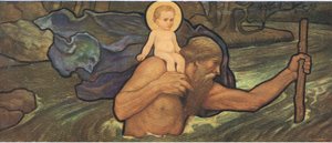 St Christopher, Bibbys Annual, 1916-17 od William Arthur Chase