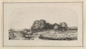 Kopie Krajina se senem a stádem ovcí, 1750-1810.