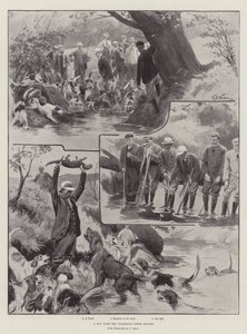 Den s Culmstock Otter Hounds od William Barnes Wollen