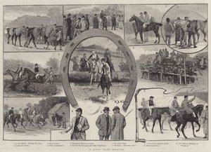 Lovecký závod-setkání od William Barnes Wollen