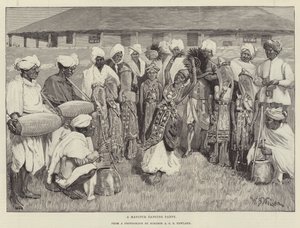 Taneční párty Manipur od William Barnes Wollen