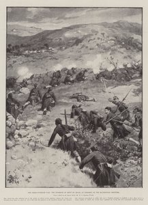 Řecko-turecká válka, šarvátka na Mont St Elias v Nazarosu, na makedonské hranici