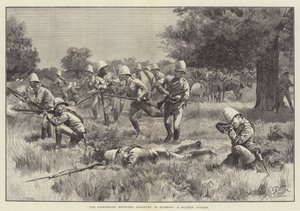 Hampshire Mounted Infantry v Barmě, náhlý útok