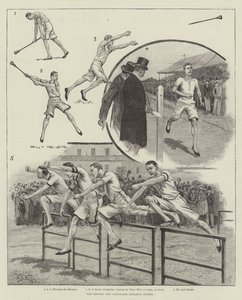 Atletické sporty v Oxfordu a Cambridge od William Barnes Wollen