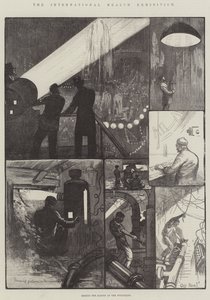 Mezinárodní výstava zdraví v zákulisí fontán od William Bazett Murray