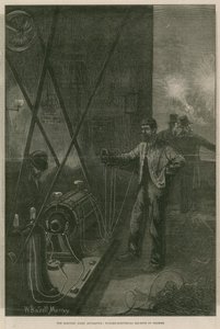 Elektrické světlo: dynamoelektrický stroj Gramme od William Bazett Murray