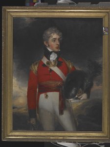 Poručík John Pollock (John Pocock) (olej na plátně) od William Beechey