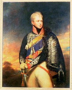 Portrét Ernesta, vévody z Cumberlandu a krále Hannoveru (1771-1851) (olej na plátně)