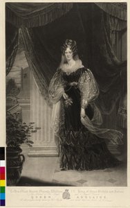 Sasko-Meiningenská princezna Adelaide od William Beechey