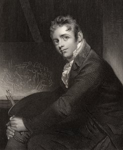 Sir David Wilkie, vyrytý H. Robinsonem, z 