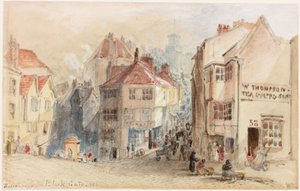 Vchod do Black Gate, Newcastle (barva karoserie)