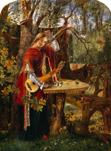 Fair Rosamond Alone in Her Bower (olej na plátně)