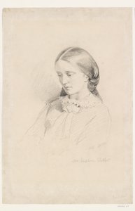 Josephine Butler, raná feministická bojovnice, 1856 od William Bell Scott