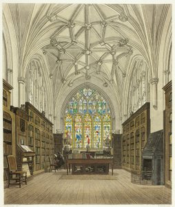 Knihovna Winchester College od William Bennett