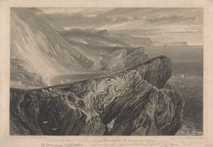 Lulworth Cove, Dorset od William Bernard Cooke