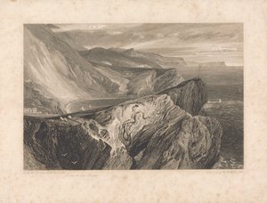 Lulworth Cove, Dorset od William Bernard Cooke