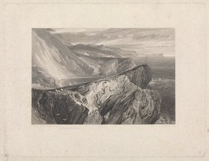Lulworth Cove, Dorset od William Bernard Cooke
