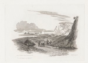 Martello Towers v Bexhill od William Bernard Cooke