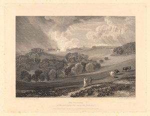 Observatoř v Rosehill, Sussex od William Bernard Cooke