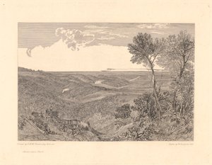 Vale of Ashburnham od William Bernard Cooke
