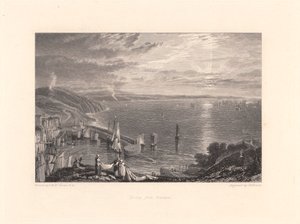 Torbay z Brixhamu od William Bernard Cooke