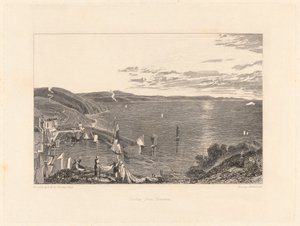 Torbay z Brixhamu od William Bernard Cooke
