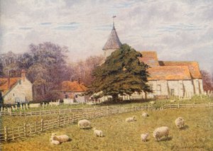 Romney (barevná litografie) od William Biscombe Gardner
